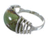Genuine Sterling Silver Turquoise Ring Size 6-3/4 RX80966